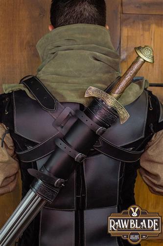 Astrid rygholder - Sort