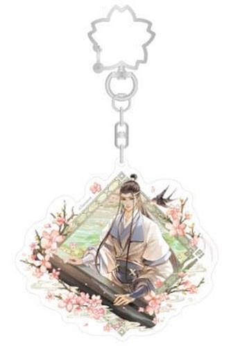 Grandmaster of Demonic Cultivation - Lan Wangji Akryl Nøglering 7cm