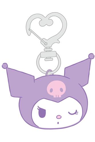 Kuromi - Plys Nøglering Kuromi - Plys Nøglering