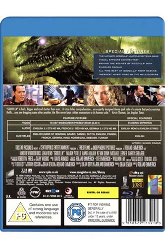 Godzilla (1998) - Blu-ray