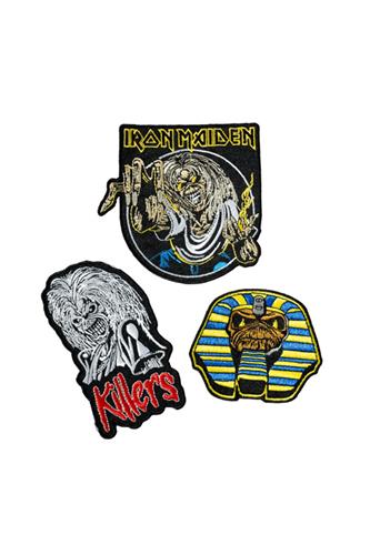 Iron Maiden Set Of 3 Patches