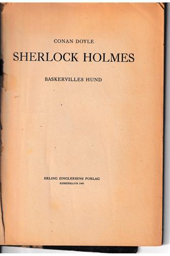 Sherlock Holmes - Baskervilles Hund I - 1944