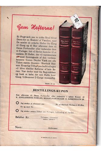 Sherlock Holmes - Memoirerne III - 1944