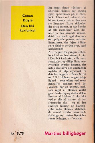 Kriminalserie (Sherlock Holmes) - Den blå karfunkel - 1964