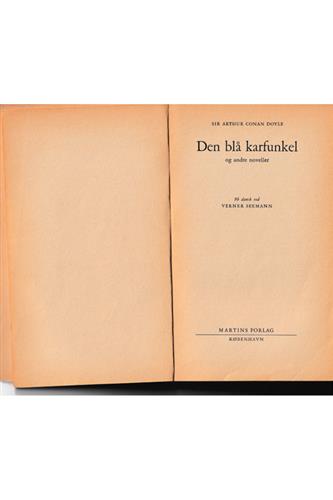 Kriminalserie (Sherlock Holmes) - Den blå karfunkel - 1964