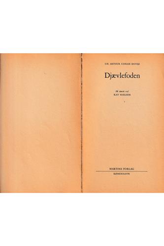 Kriminalserie (Sherlock Holmes) - Djævlefoden - 1965