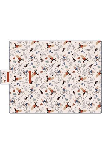 Kiki's Delivery Service - Wild Flowers Isoleret Picnictæppe 141x180cm