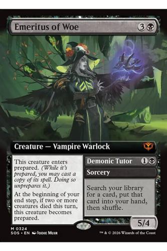 Emeritus of Woe // Demonic Tutor Emeritus of Woe // Demonic Tutor