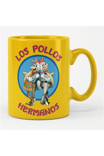 Breaking Bad - Los Pollos Hermanos Mug - 350ml / Yellow