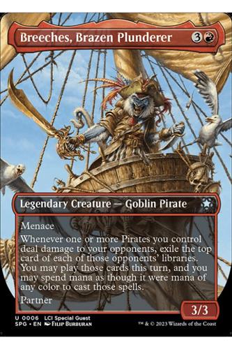 Breeches, Brazen Plunderer