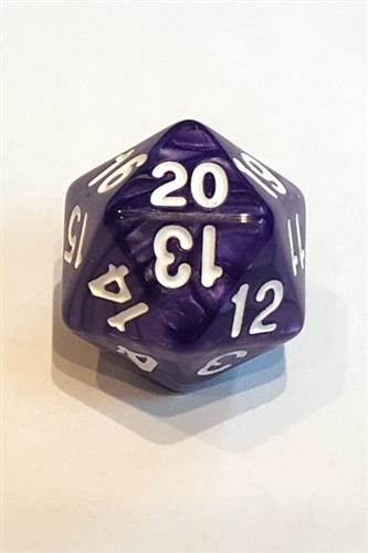 Spindown d20 - Purple
