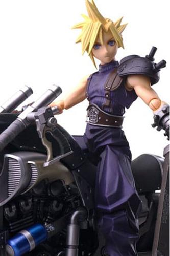 Final Fantasy VII - Cloud Strife & Hardy-Daytona Action Figure Pvc Statue 15cm