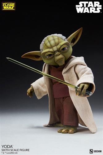 Sideshow 1/6 Yoda 14 cm