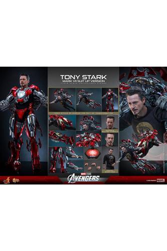 Figure 1/6 Tony Stark (Mark VII Suit-Up Version) 31 cm