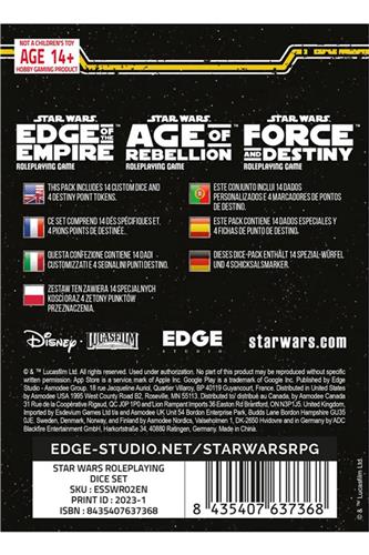 Star Wars RPG: Roleplaying Dice