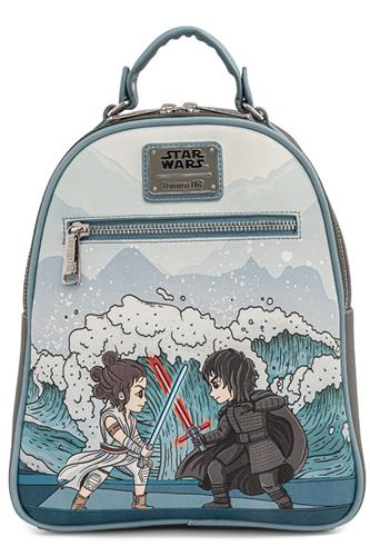 Star Wars IX - Rey & Kylo Mixed Emotions Loungefly Mini Rygsæk