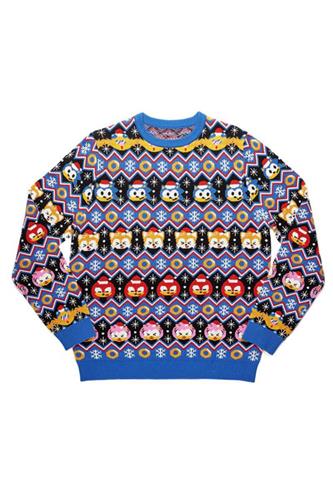 OFFICIAL SONIC THE HEDGEHOG FAIRISLE UGLY SWEATER