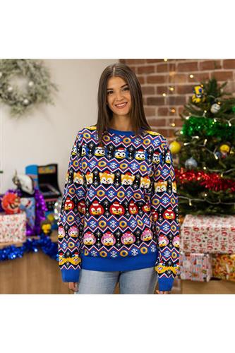 OFFICIAL SONIC THE HEDGEHOG FAIRISLE UGLY SWEATER