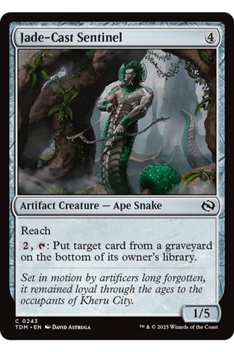 Jade-Cast Sentinel