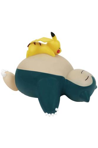 Pokemon - Snorlax & Pikachu Sleeping LED Lampe 25cm