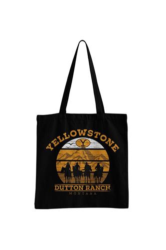 Yellowstone Cowboys Tote Bag