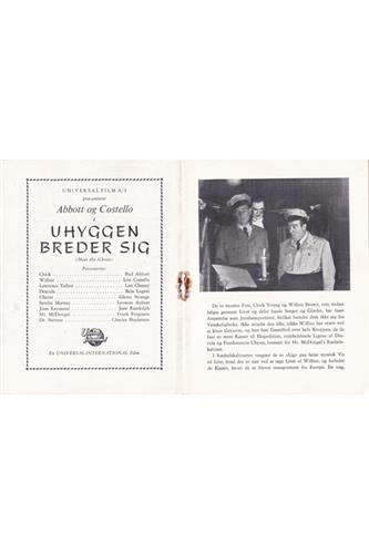 Uhyggen Breder Sig - 1950