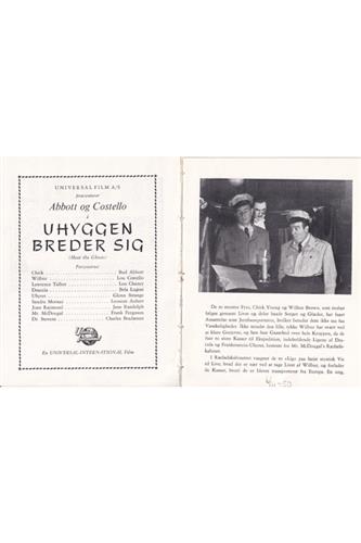 Uhyggen Breder Sig - 1950