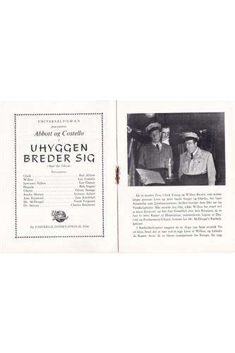Uhyggen Breder Sig - 1950