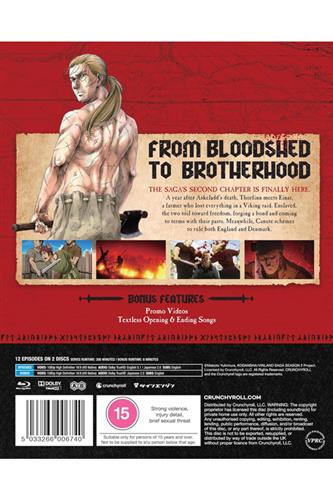 Vinland Saga - Season 2 Part 1 (Ep. 25-36) Blu-Ray