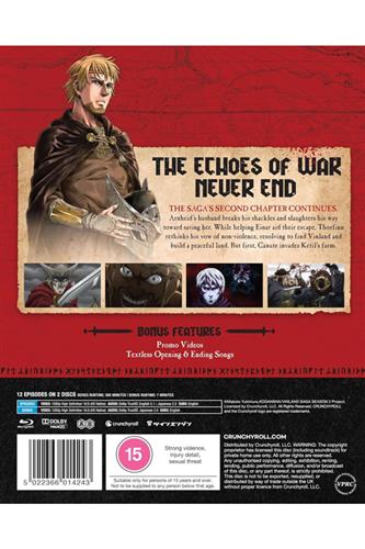 Vinland Saga - Season 2 Part 2 (Ep. 37-48) Blu-Ray