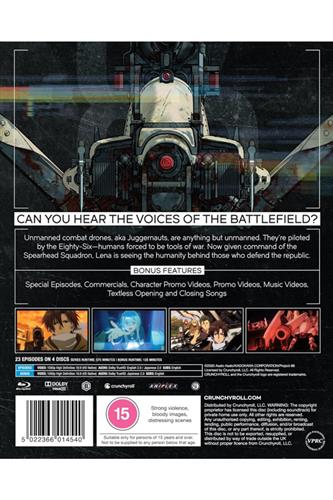 86 Eighty-Six - Complete (Ep. 1-23) Blu-Ray