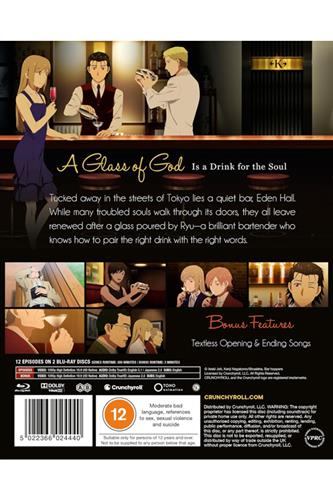Bartender Glass Of God - Complete (Ep. 1-12) Blu-Ray