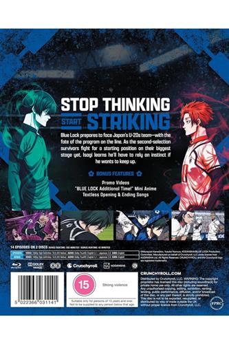 Blue Lock - Season 2 (Ep. 1-14) Blu-Ray