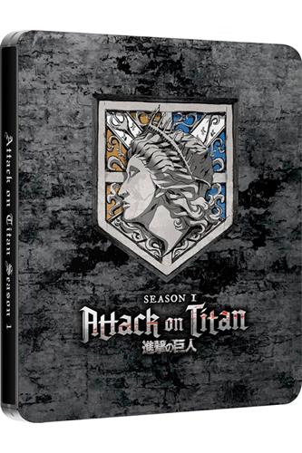Attack on Titan - Season 1 (Ep. 1-25) Blu-Ray Steelbook