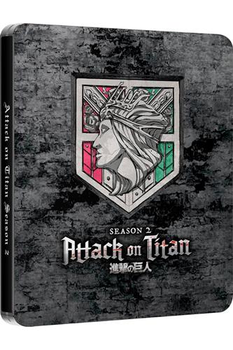 Attack on Titan - Season 2 (Ep. 26-37) Blu-Ray Steelbook