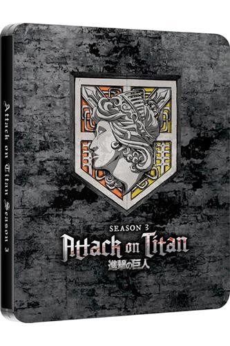 Attack on Titan - Season 3 (Ep. 38-59) Blu-Ray Steelbook