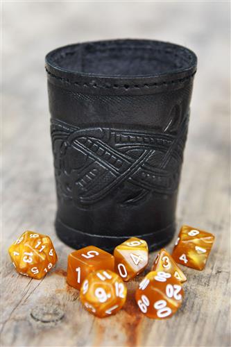 Drage i Jellingestil - Sort