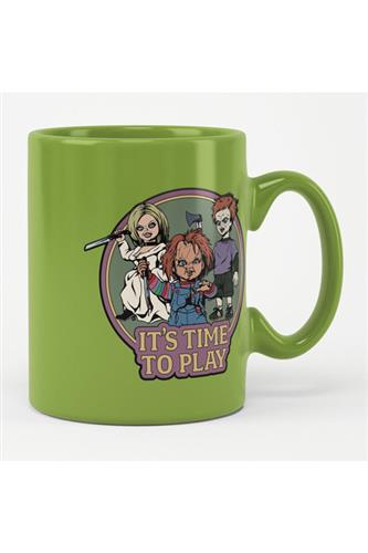 Chucky - It´s Time To Play Mug - 350ml / Green
