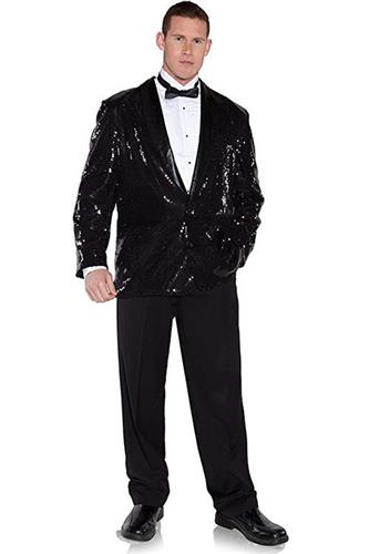 Glitterjakke, Sort