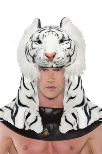 Hvid Tiger Hjelm