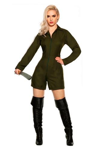 Horror Romper, Khaki
