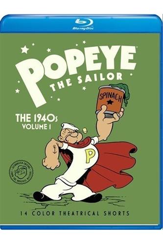 Popeye the Sailor: The 1940s: Volume 1 Blu-ray - Tegnefilm Faraos Webshop