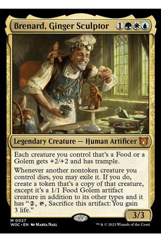 Brenard, Ginger Sculptor