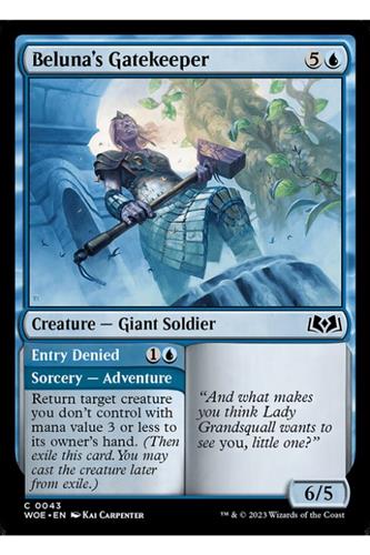 Beluna's Gatekeeper // Entry Denied
