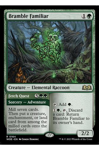 Bramble Familiar // Fetch Quest