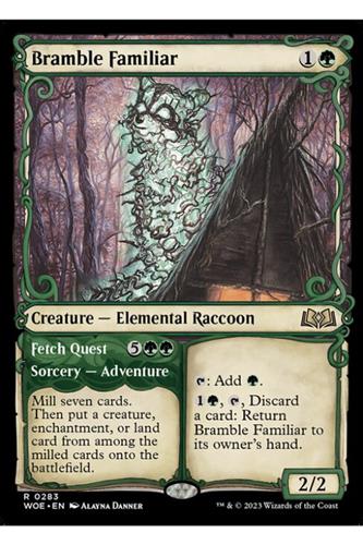 Bramble Familiar // Fetch Quest