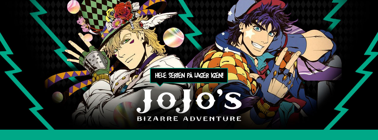 Jojo Bizarre Adventure - På lager igen!