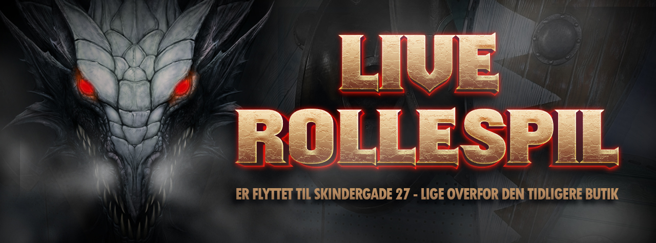 Live Rollespil flytter til Skindergade 27