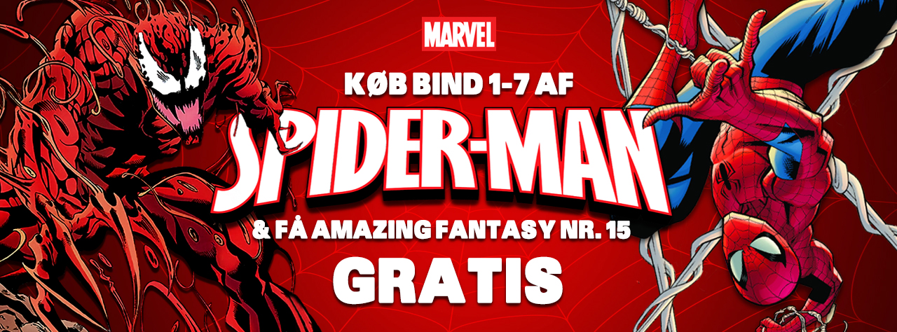 Køb Spiderman 1-7 & få Amazing Fantasy nr. 15