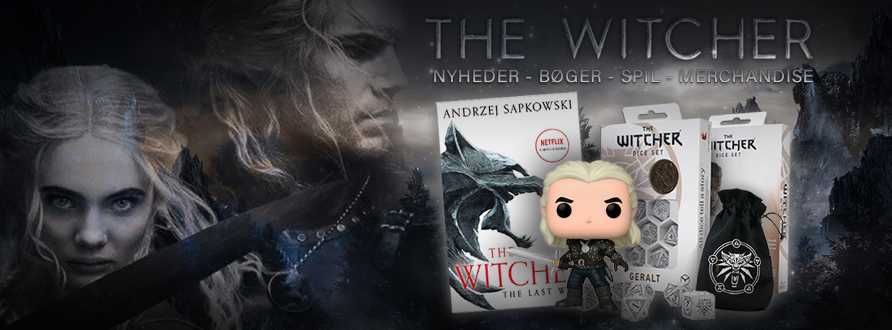 The Witcher - Bøger, spil, merchandise og masser af nyheder!